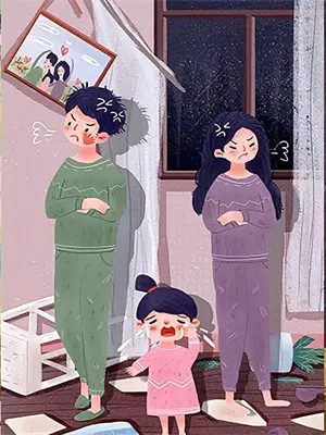 四合院方中套圆窗